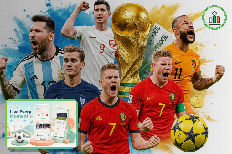 2026美加墨世界杯赛程与球队资料主题图片